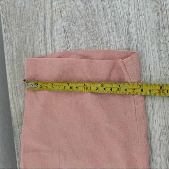 Gap Mid Rise Easy Linen-Blend Ankle Pants Casual Cargo Size Large Petite NWT - Picture 5 of 11